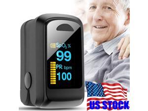 Finger Pulse Oximeter Oxygen Saturation Meter SpO2 Household Heart Rate Portable OLED display Family Finger Pulse Oximeter Oxygen Saturation Meter SpO2 Household Heart Rate Portable OLED display Family