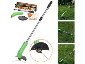 Cordless Electric Power Grass Trimmer Weed Remover, Potable Lawnmower Garden Lawn Edging and Trimmi Cordless Electric Power Grass Trimmer Weed Remover, Potable Lawnmower Garden Lawn Edging and Trimmi