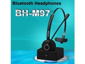 Bluetooth Office Headset with Noise Cancelling Micorphone Headset for Cell Phones Over Head Earphone for Trucker Driver/Skype/Call Center/PC with Charging Base Support 17h Talk Time Mute Function Bluetooth Office Headset with Noise Cancelling Micorphone Headset for Cell Phones Over Head Earphone for Trucker Driver/Skype/Call Center/PC with Charging Base Support 17h Talk Time Mute Function