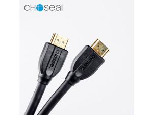 Choseal 6 ft. HDMI Cable Black 2.0 3D 2K*4K 60Hz  HDMI to HDMI Cable  4:4:4 ARC HDR Male to Male Q8402T2