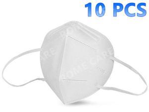 10 Pcs KN95 Mask Reusable, Anti-pm2.5 Antivirus 5-Layer Mask Face Mask Anti-fog Haze Dustproof Non-Woven Fabrics Mask