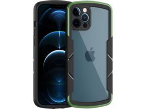 ROME CARE Designed For iPhone 11 Pro Max Case, Shock-Absorbing, Scratch-Resistant, Military Grade Protection, Hard Polycarbonate + Flexible Polymer Frame, For iPhone 11 Pro Max, Green