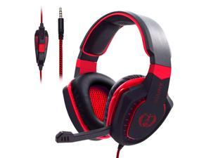 PS4 Gaming Headset,PC Gaming Headset, Anivia AH28 All-Platform Stereo Headphones Gaming Headset with Mic Compatible with PC Computers Xbox One Controller, Android, iOS Laptop, Smartphone, Tablet