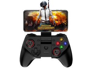 Mobile Game Controller, Wireless Key Mapping Gamepad Joystick Perfect for PUBG & Fortnite & More, Compatible for iOS Android iPhone iPad Samsung Galaxy Other Phone & Tablet PC – No Simulator