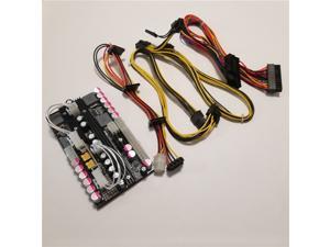 PICO BOX X7-ATX-500 PC computer 500W high power DC 24pin ATX mini PSU power supply dual input 16 ~ 24V wide range voltage PICO BOX X7-ATX-500 PC computer 500W high power DC 24pin ATX mini PSU power supply dual input 16 ~ 24V wide range voltage
