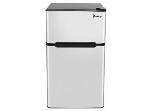 AC115V/60Hz 90L/3.2CU.FT Household Refrigerator Double Doors Black AC115V/60Hz 90L/3.2CU.FT Household Refrigerator Double Doors Black
