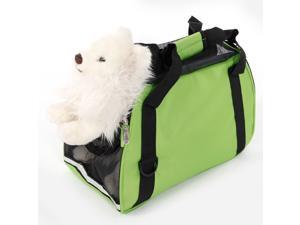 Hollow-out Portable Breathable Waterproof Pet Handbag Green Hollow-out Portable Breathable Waterproof Pet Handbag Green
