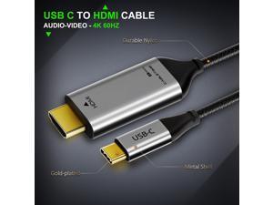 CABLETIME USB C to HDMI Cable 4k hdmi cable 4K 60Hz Type C HDMI for Samsung CABLETIME USB C to HDMI Cable 4k hdmi cable 4K 60Hz Type C HDMI for Samsung