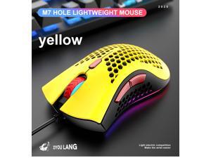 M7 E-sport Hollow Mouse Lightweight Gaming Mouse M7 E-sport Hollow Mouse Lightweight Gaming Mouse