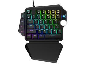 K5RGB One-hand Mechanical Keyboard Computer Host PS4 Throne Gaming Keyboard K5RGB One-hand Mechanical Keyboard Computer Host PS4 Throne Gaming Keyboard
