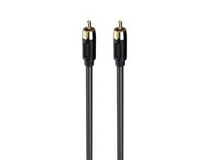 Austere V Series Subwoofer Cable with Premium Audio, Pure Gold Contacts, Copper Shielding, SoftTouch Cable and LinkFit Connectors