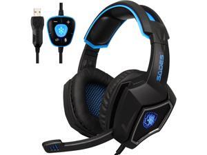 Spirit Wolf 7.1 Surround Sound USB Computer Gaming Headset with Mic-Over-Ear-Noise Isolating,Breathing LED Light for PC Gamers-Black Red Spirit Wolf 7.1 Surround Sound USB Computer Gaming Headset with Mic-Over-Ear-Noise Isolating,Breathing LED Light for PC Gamers-Black Red