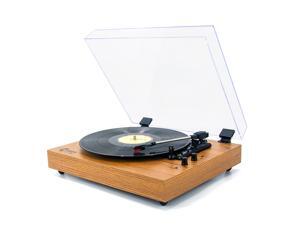 Retro Record Player for 33/45/78 RPM Vinyl Records,Bluetooth Belt-Drive Turntable with Built-in Stereo Speakers,Yellow Retro Record Player for 33/45/78 RPM Vinyl Records,Bluetooth Belt-Drive Turntable with Built-in Stereo Speakers,Yellow