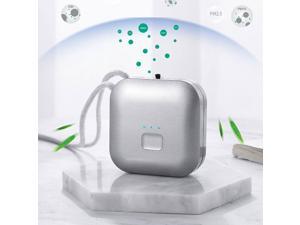 Odors Wearable Portable Mini Air Purifier Travel Personal Generator Negative Ion #gray(square) Odors Wearable Portable Mini Air Purifier Travel Personal Generator Negative Ion #gray(square)