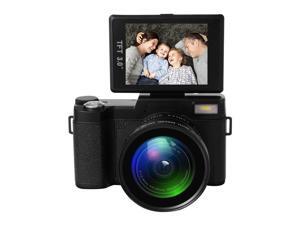 Full HD 1080P Digital Camera Wide Angle Lens Flip Screen Flash Light 24MP 3.0" TFT LCD Display Full HD 1080P Digital Camera Wide Angle Lens Flip Screen Flash Light 24MP 3.0" TFT LCD Display