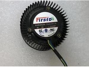 FD6525H12D 65mm 12V 1.3A 4 Pin Video Card Cooler Fan For AMD Radeon R9 270 270X Graphics Card Cooling Fan FD6525H12D 65mm 12V 1.3A 4 Pin Video Card Cooler Fan For AMD Radeon R9 270 270X Graphics Card Cooling Fan