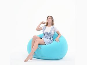 Luxury Lazy Sofa Eco-friendly PVC Home Outdoor Leisure Inflatable Color Sofa (Pink Green) Luxury Lazy Sofa Eco-friendly PVC Home Outdoor Leisure Inflatable Color Sofa (Pink Green)
