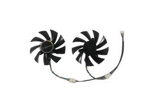 2 Pcs/Lot DATALAND RX580 GPU Graphics Card Fan For Radeon PowerColor Red Devil Golden Sample RX 580 8GB GDDR5 Video Card Cooling 2 Pcs/Lot DATALAND RX580 GPU Graphics Card Fan For Radeon PowerColor Red Devil Golden Sample RX 580 8GB GDDR5 Video Card Cooling