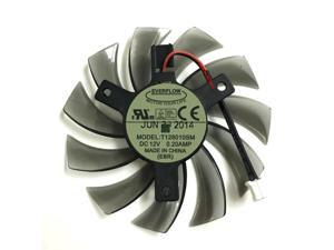 T128010SM 2 lines 2 pin computer radiator Graphics Cooler Fan For Gigabyte Radeon 270X R9 280X viedeo card cooling T128010SM 2 lines 2 pin computer radiator Graphics Cooler Fan For Gigabyte Radeon 270X R9 280X viedeo card cooling