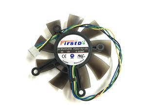 FD8015U12S DC 12V 0.5A gpu cooler 75mm Fan For ASUS R7 240 R7 250 GT730 PH-GT 1030 video Graphics Card Cooling FD8015U12S DC 12V 0.5A gpu cooler 75mm Fan For ASUS R7 240 R7 250 GT730 PH-GT 1030 video Graphics Card Cooling