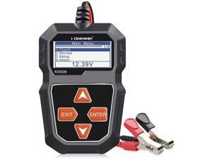 12V Car Battery Tester, 100-2000 CCA Load Tester Automotive Alternator Tester Digital Auto Battery Analyzer Charging Cranking System Tester for Car Truck Marine Motorcycle SUV Boat