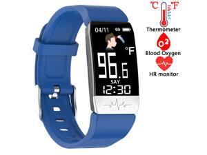 Fitness Tracker,Smart Watch with Body Thermometer Heart Rate Blood Oxygen Blood Pressure Monitor,Pedometer Sleep Monitor, Step Counter for Kids Women Men Fitness Tracker,Smart Watch with Body Thermometer Heart Rate Blood Oxygen Blood Pressure Monitor,Pedometer Sleep Monitor, Step Counter for Kids Women Men