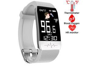 Fitness Tracker,Smart Watch with Body Thermometer Heart Rate Blood Oxygen Blood Pressure Monitor,Pedometer Sleep Monitor, Step Counter for Kids Women Men Fitness Tracker,Smart Watch with Body Thermometer Heart Rate Blood Oxygen Blood Pressure Monitor,Pedometer Sleep Monitor, Step Counter for Kids Women Men