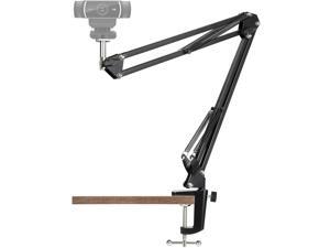 Webcam Stand - 14 Inch Suspension Scissor Durable Arm with Aluminum Desk Clamp Mount - Built-in 1/4" Screw for Logitech Webcam C930e,C930,C920, C922x,C922, Brio 4K, C925e,C615 Webcam Stand - 14 Inch Suspension Scissor Durable Arm with Aluminum Desk Clamp Mount - Built-in 1/4" Screw for Logitech Webcam C930e,C930,C920, C922x,C922, Brio 4K, C925e,C615