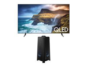 Samsung 75 Inch Flat QLED 4K Q70 Series - QN75Q70RAFXZA - Bundle Samsung 500W Giga Party Audio - MX-T50/ZA Samsung 75 Inch Flat QLED 4K Q70 Series - QN75Q70RAFXZA - Bundle Samsung 500W Giga Party Audio - MX-T50/ZA