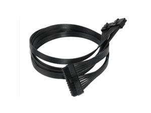 Cable Length: 0.8m, Color: 5pcs Computer Cables GPU PCI-e 6Pin Male 1 to 3 SATA Power Supply Cable Multiplier for Corsair AXi Series AX1500i AX1200i AX860i AX760i Modular PSU
