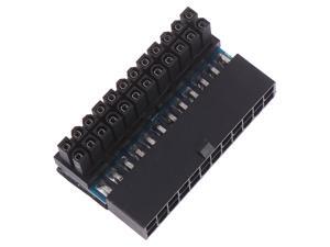 ZHIJIADA ATX 24Pin 90 degree 24 pin to 24pin Power Plug Adapter Mainboard Motherboard Power Connectors Modular for Power Supply Cables ZHIJIADA ATX 24Pin 90 degree 24 pin to 24pin Power Plug Adapter Mainboard Motherboard Power Connectors Modular for Power Supply Cables