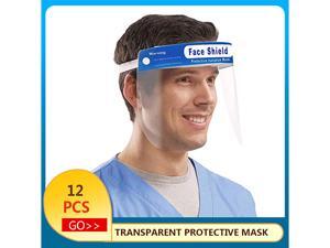 12 PCS New Disposable Shield Insulation Anti-Saliva Anti-pollution Mouth Facial Mask Clear Full Face Mask Safety Work Guard 12 PCS New Disposable Shield Insulation Anti-Saliva Anti-pollution Mouth Facial Mask Clear Full Face Mask Safety Work Guard
