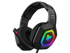 ONIKUMA K10 E-sports Headphones Eat Chicken Game RGB Light Wired Computer Headset ONIKUMA K10 E-sports Headphones Eat Chicken Game RGB Light Wired Computer Headset