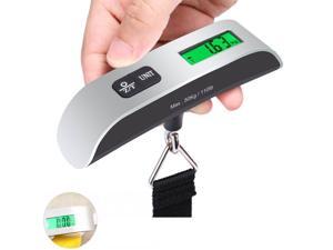 Electronic Scale Portable Mini LCD Luggage Thermometer Hanging Digital Weighing Hook Scale Device Electronic Scale Portable Mini LCD Luggage Thermometer Hanging Digital Weighing Hook Scale Device