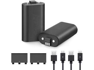 uowlbear Xbox One Controller Rechargeable Battery for Xbox One, Xbox One S, Xbox One X, Xbox One Elite Controller with 2pcs 4.9 feet USB Charging Cable -1200mAh uowlbear Xbox One Controller Rechargeable Battery for Xbox One, Xbox One S, Xbox One X, Xbox One Elite Controller with 2pcs 4.9 feet USB Charging Cable -1200mAh