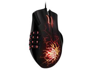 Razer Naga Molten MMO PC Gaming Mouse Razer Naga Molten MMO PC Gaming Mouse