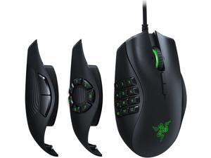 Razer Naga Trinity MOBA / MMO Gaming Mouse: 16,000 DPI Optical Sensor - Chroma RGB Lighting - Interchangeable Side Plate w/ 2, 7, 12 Button Configurations - Mechanical Switches Razer Naga Trinity MOBA / MMO Gaming Mouse: 16,000 DPI Optical Sensor - Chroma RGB Lighting - Interchangeable Side Plate w/ 2, 7, 12 Button Configurations - Mechanical Switches