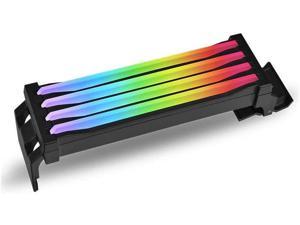 Thermaltake Pacific R1 Plus RGB Memory Cover Kit with Controller, Compatible with DD4 DDR3 DDR2 Module
