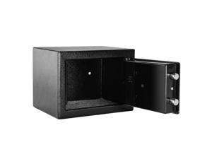 Mini Wall-in Style Electronic Code Metal Steel Box Safe Case 17EF Black Mini Wall-in Style Electronic Code Metal Steel Box Safe Case 17EF Black