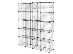 20-Cube Organizer Cube Storage Storage Shelves Wire Cube Storage Origami Shelves Metal Grid Multifunction Shelving Unit Modular Cubbies Organizer Bookcase 20-Cube Organizer Cube Storage Storage Shelves Wire Cube Storage Origami Shelves Metal Grid Multifunction Shelving Unit Modular Cubbies Organizer Bookcase