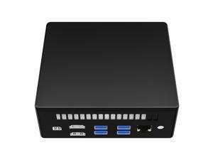 KUU Black Mini pc Intel Core i7-1165G7 16GB+512GB Windows 10 Dual Band WIFI BT4.0