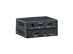 KanexPro HDMI 2.0 Audio Embedder 18Gbps HDCP 2.2 4K 60Hz Toslink CEC Stereo KanexPro HDMI 2.0 Audio Embedder 18Gbps HDCP 2.2 4K 60Hz Toslink CEC Stereo