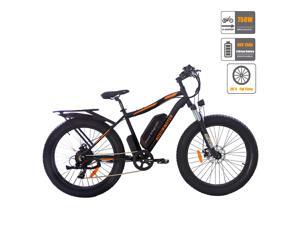 AOSTIRMOTOR 750W Electric Bike, 26" Fat Tire Ebike, Shimano Outer 7 Speed, 48V 13AH Removable Lithium Battery Electric Mountain Bicycle for Adults S07-B AOSTIRMOTOR 750W Electric Bike, 26" Fat Tire Ebike, Shimano Outer 7 Speed, 48V 13AH Removable Lithium Battery Electric Mountain Bicycle for Adults S07-B