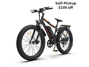 AOSTIRMOTOR 750W Electric Bike, 26" Fat Tire Ebike, 7-Speed Shimano Gears, 48V 13AH Removable Lithium Battery Electric Mountain Bicycle for Adults S07-B AOSTIRMOTOR 750W Electric Bike, 26" Fat Tire Ebike, 7-Speed Shimano Gears, 48V 13AH Removable Lithium Battery Electric Mountain Bicycle for Adults S07-B