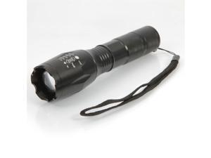 LED 10W 1200 Lumens 500m Focusing White Strong Light Flashlight Black