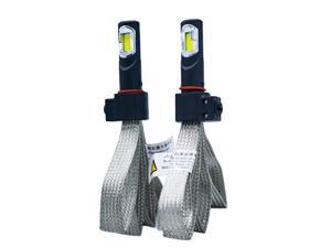 High and low beam LED headlamp bulb ,2×30W Car Motorcycle LED Headlight Conversion Kit Bulbs 9004 9007 High/Low Beams 6000K White 6000LM Plug-N-Play (Pack of 2)