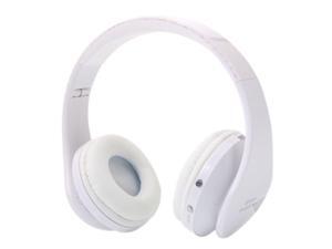 NX-8252 Wireless sports Bluetooth headset,Hot Foldable Wireless Stereo Sports Bluetooth Headphone Headset with Mic for iPhone/iPad/PC,White
