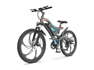 AOSTIRMOTOR S05-1 26 Inch Adult Electric Bicycle, with 500W Motor, Maximum Speed 28 MPH ,with Front and Rear Lights and Removable 48V 15Ah Lithium Battery