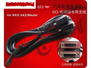 Launch X431 OBD I II DLC Main Cable 431 GX3 Master PRO PRO3 3G PAD Testing Cable Launch X431 OBD I II DLC Main Cable 431 GX3 Master PRO PRO3 3G PAD Testing Cable