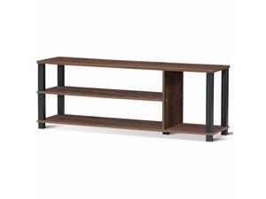 Retro TV Stand Entertainment Media Center Console Shelf Cabinet-Coffee Retro TV Stand Entertainment Media Center Console Shelf Cabinet-Coffee